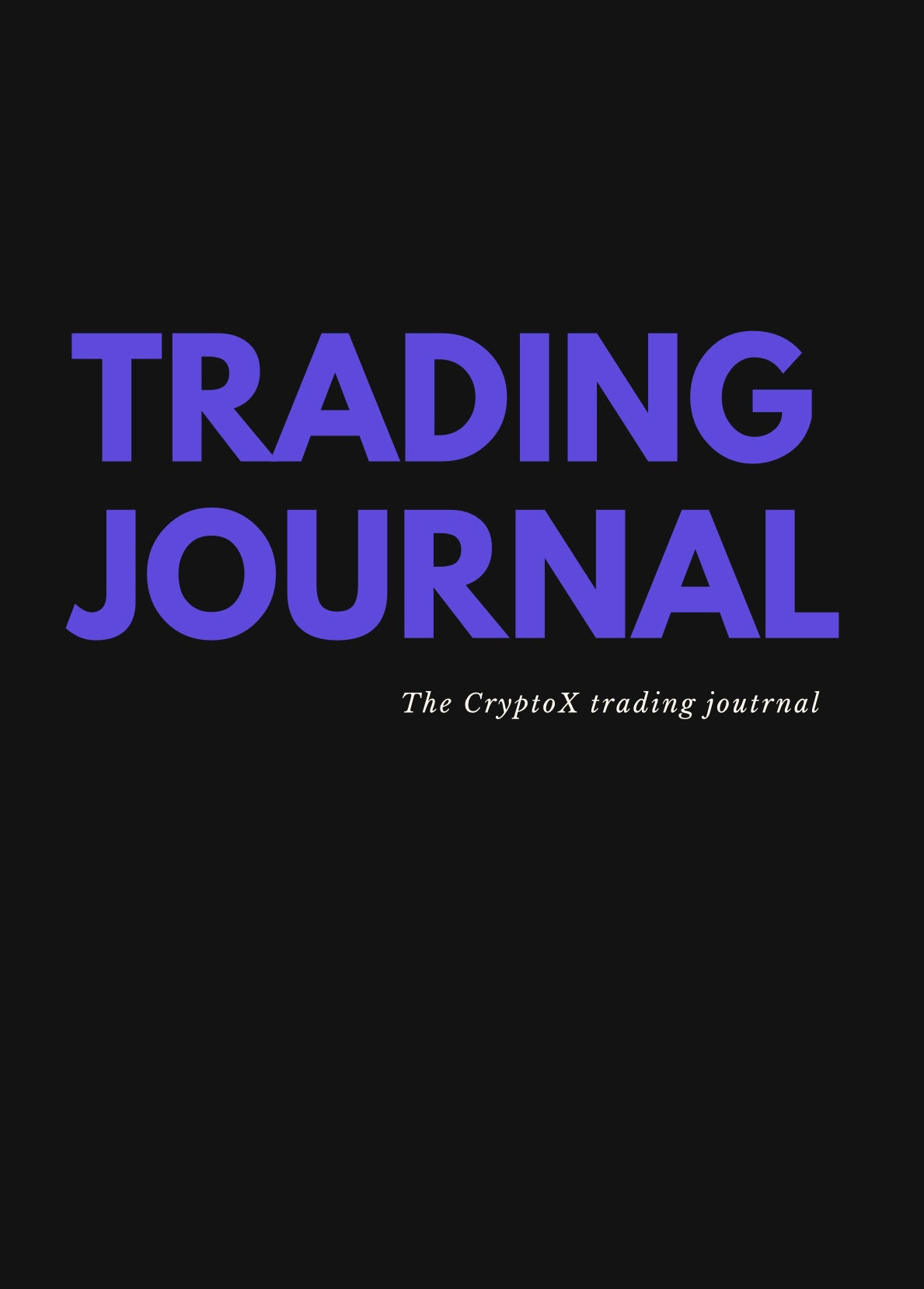Trading Journal